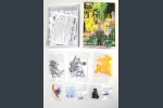 DoDonPachi Type-B Ship Color Resin Model [Yellow] - Merchandise | VideoGameX